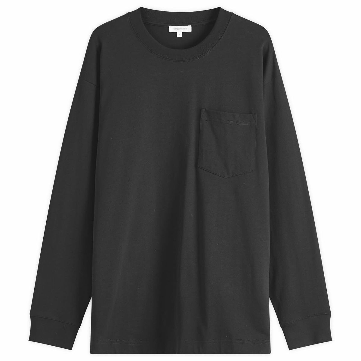 Norse Standard Heavy Loose LS T-Shirt - White