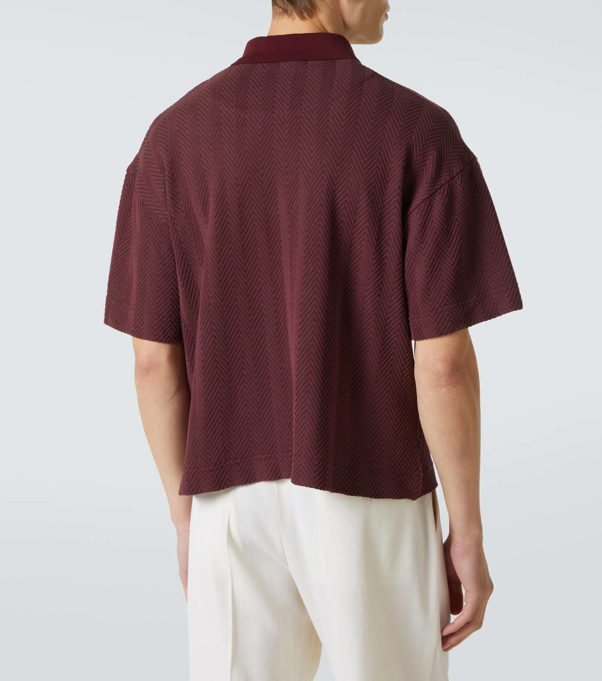 Missoni Zigzag cotton-blend polo shirt