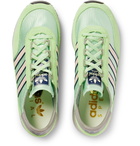 adidas Originals - Glenbuck SPZL Suede and Nylon Sneakers - Men - Green