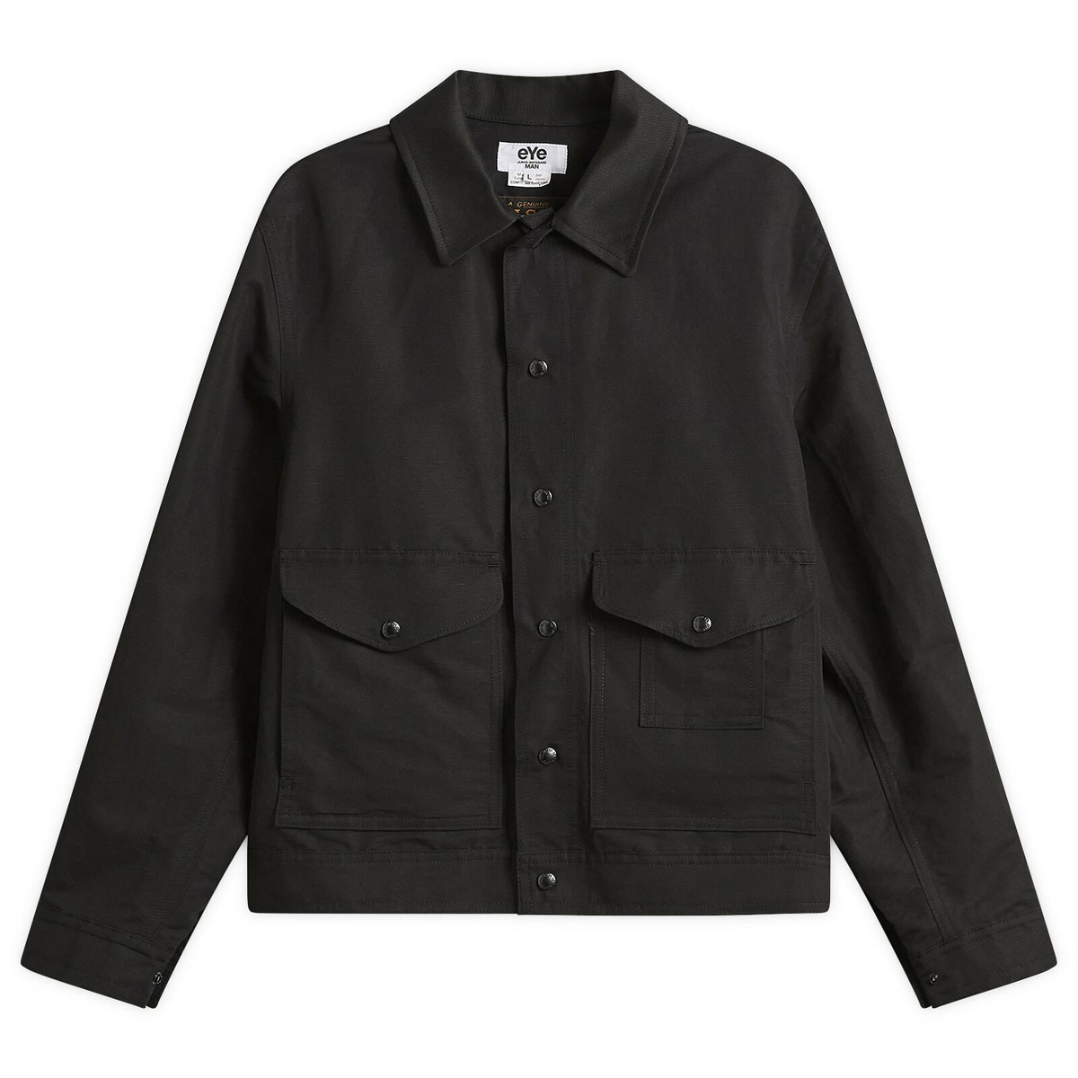 Junya Watanabe Navy Le Laboureur Edition Tulip Patch Work Jacket Junya Watanabe Navy Le Laboureur Edition Tulip Patch Work Jacket