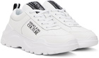 Versace Jeans Couture White Speedtrack Sneakers