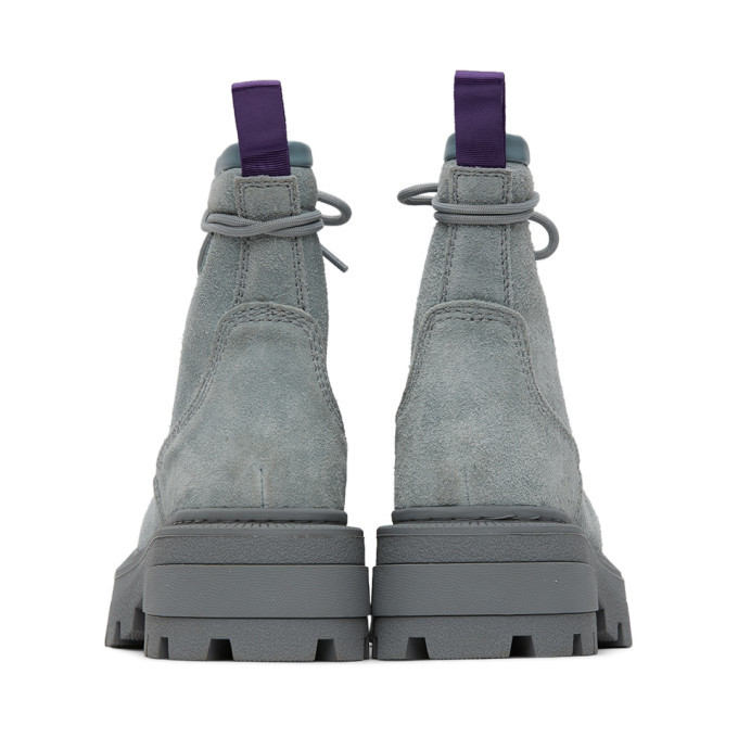 Eytys Blue Suede Michigan Boots Eytys