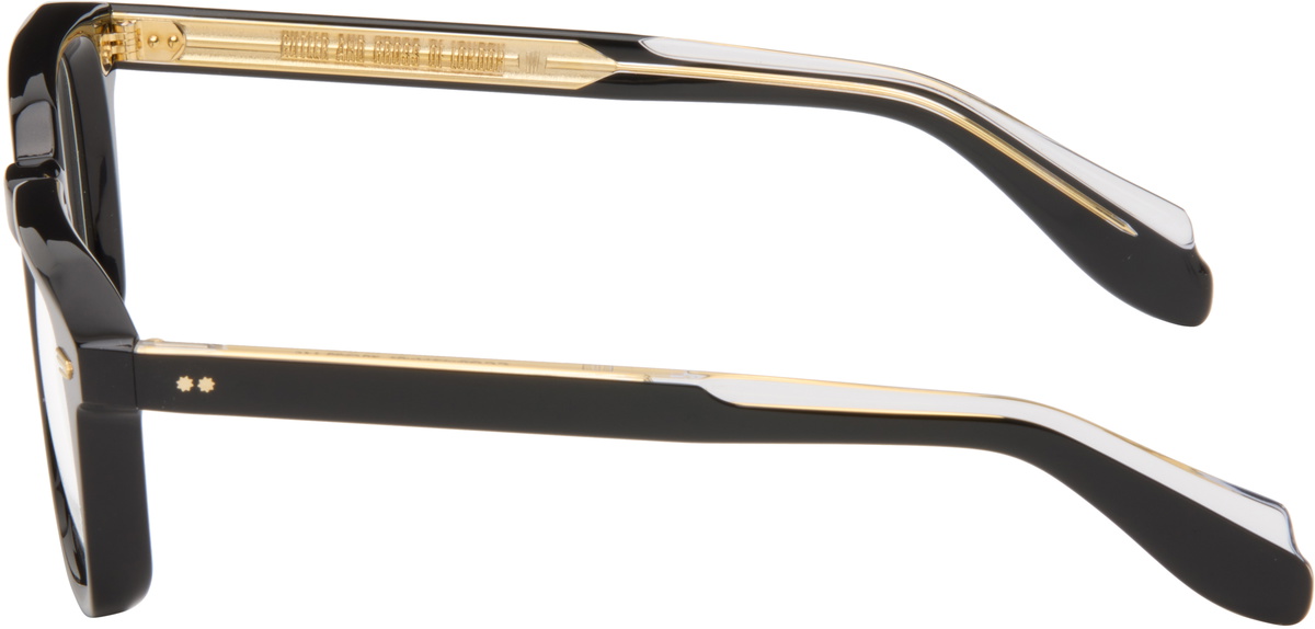 Cutler and Gross Black 1416 Square Optical Glasses