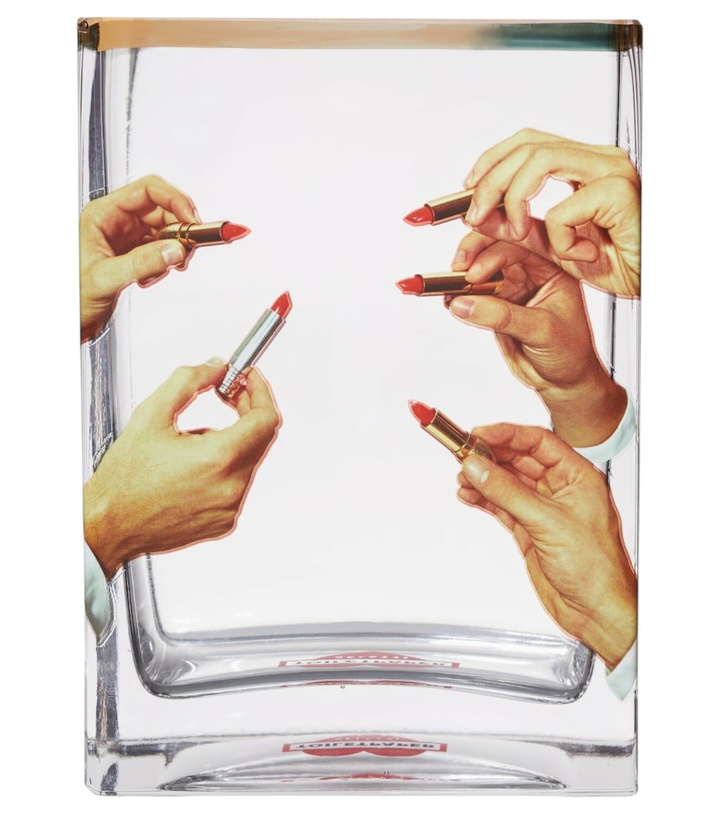 Photo: Seletti x Toiletpaper Lipsticks Small glass vase