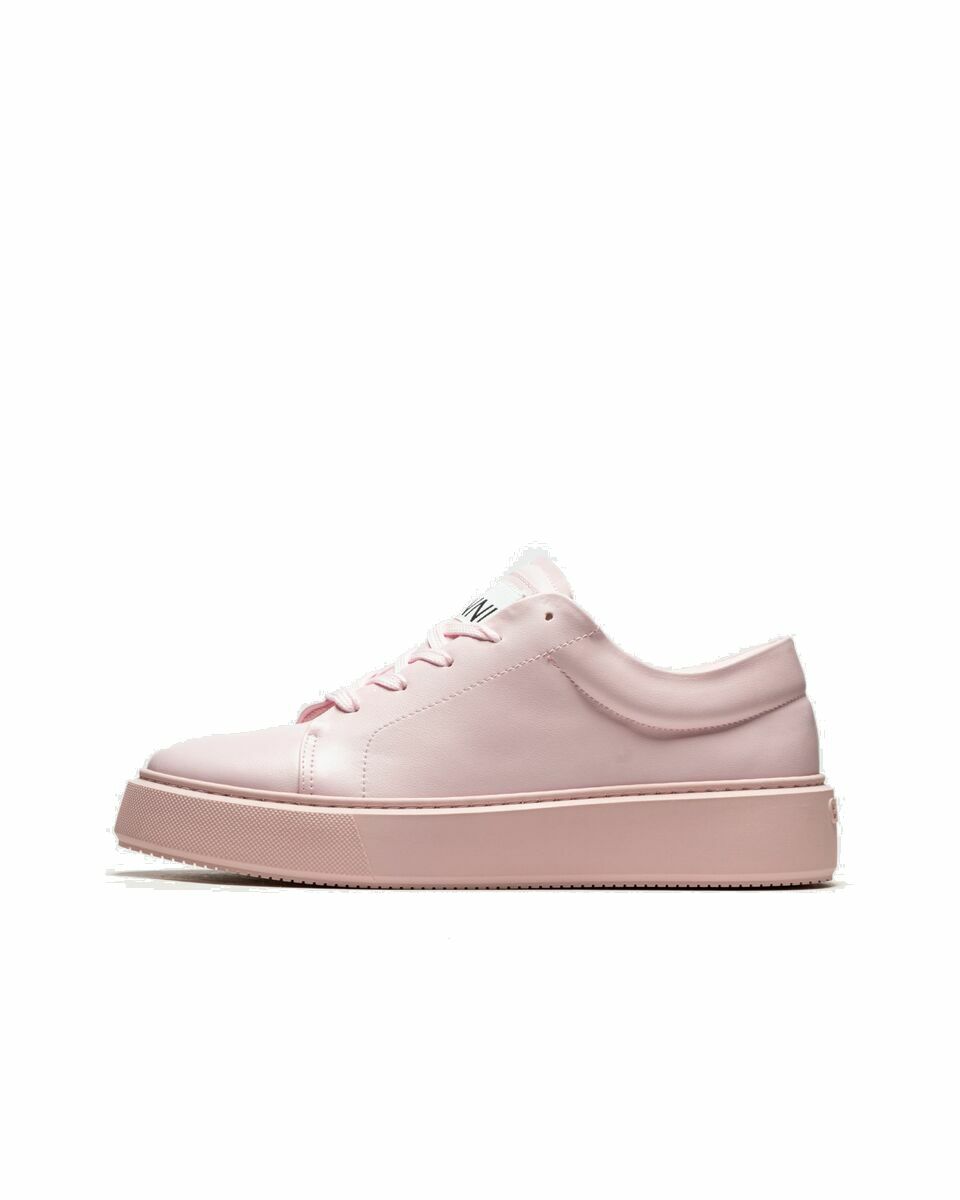 Photo: Ganni Wmns Sporty Mix Cupsole Sneaker Pink - Womens - Lowtop