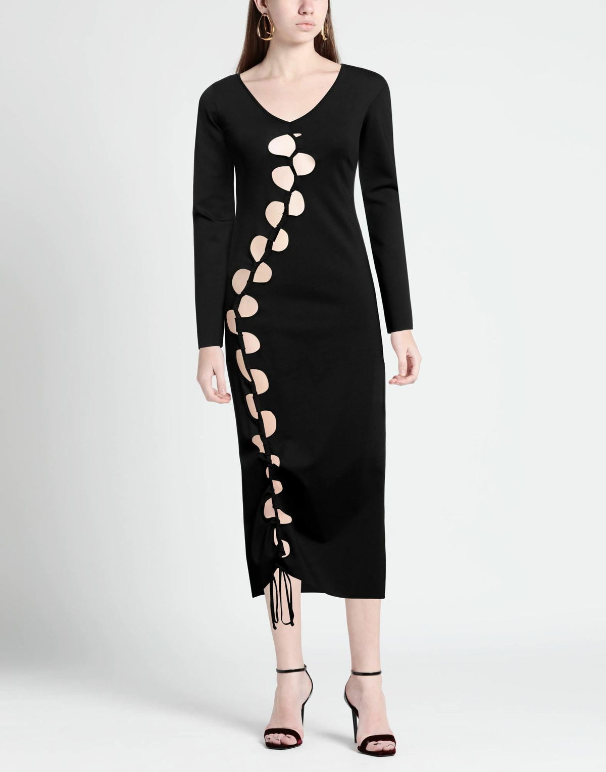 Avavav Womens Midi dress in Black