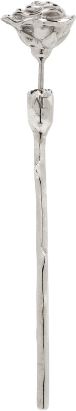 Photo: Alan Crocetti Rose Single Earring