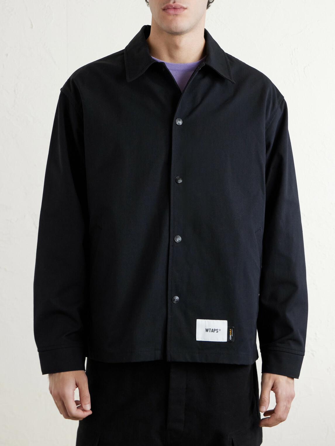 WTAPS - Chief Cotton-Blend CORDURA® Jacket - Black WTAPS