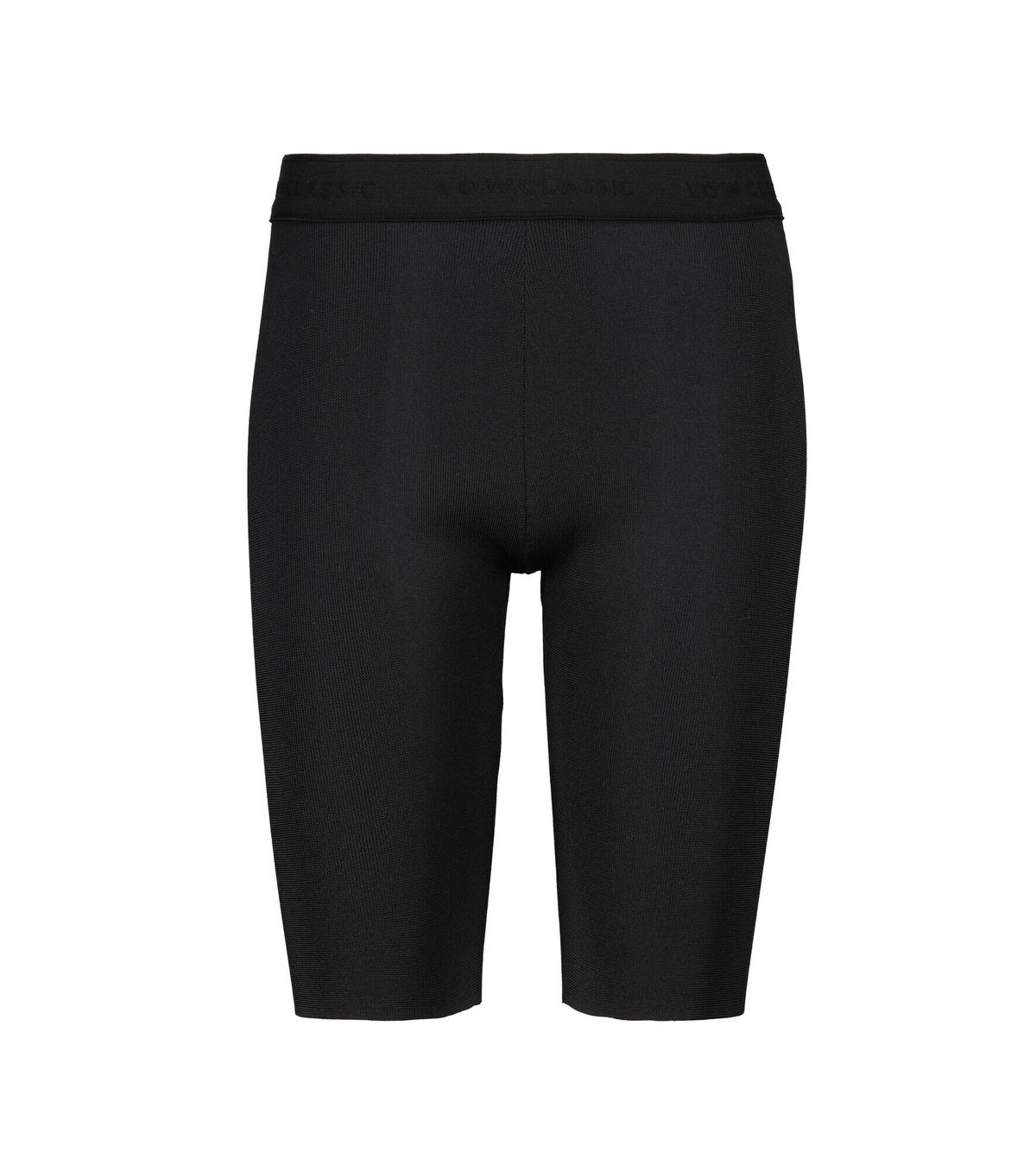 LOW CLASSIC - High-rise knit shorts