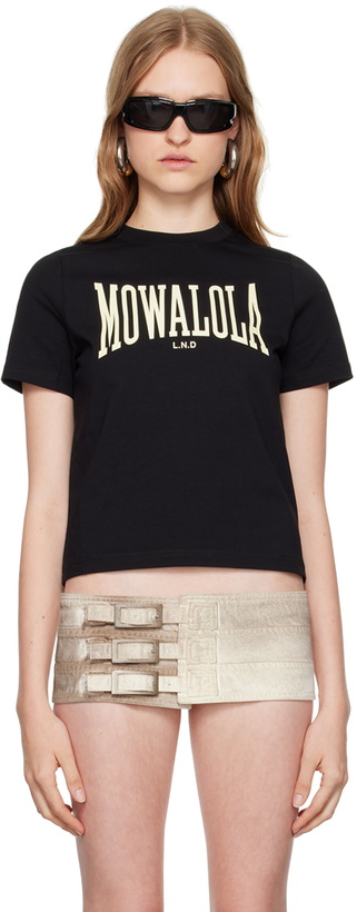 Photo: Mowalola Black Sweat T-shirt