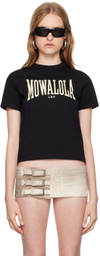 Mowalola Black Sweat T-shirt