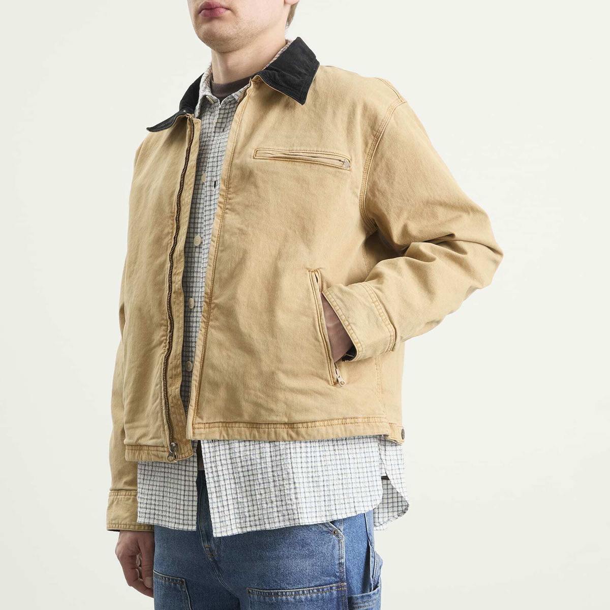 Corridor Men's Utility Jacket in Gold