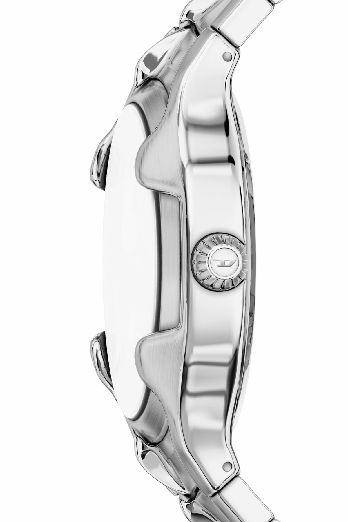 Diesel Vert Stainless Steel Watch - Timeframes Mens in Silver Diesel