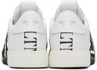 Valentino Garavani White Low-Top Calfskin VL7N Sneakers