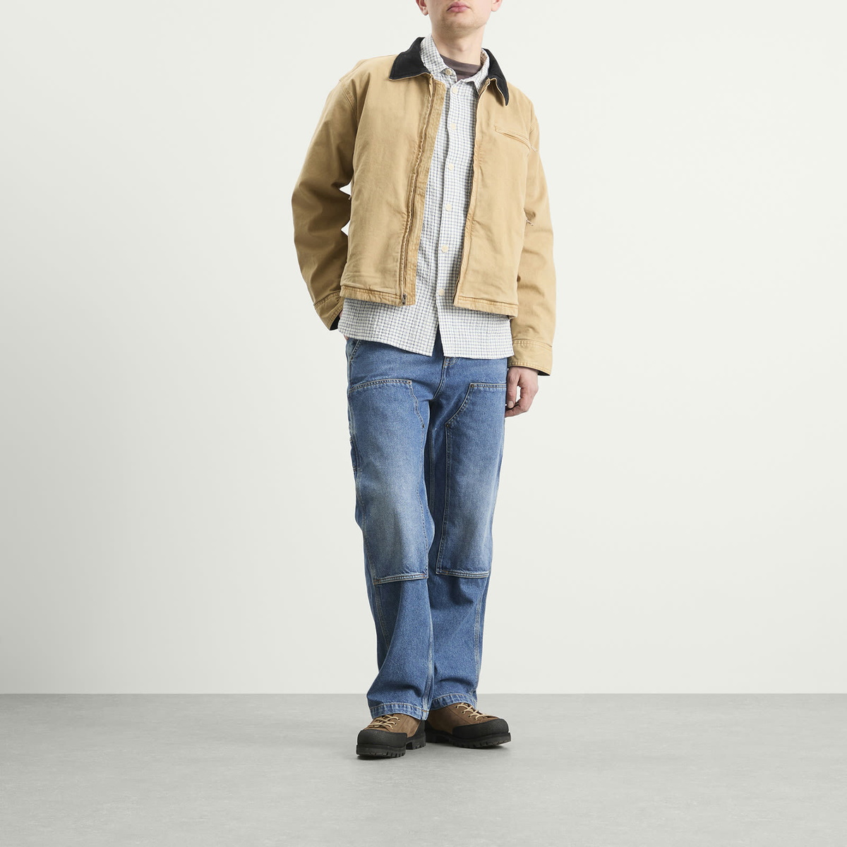 Corridor Men's Utility Jacket in Gold