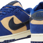 Nike W Dunk Low Lx Sneakers in Royal Blue/Coconut Milk
