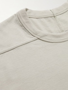 Rick Owens - Level Organic Cotton-Jersey T-shirt - Gray