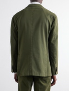 Boglioli - Stretch Cotton-Twill Suit Jacket - Green