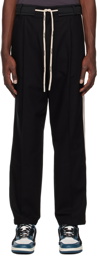 Palm Angels Black Track Belt Trousers