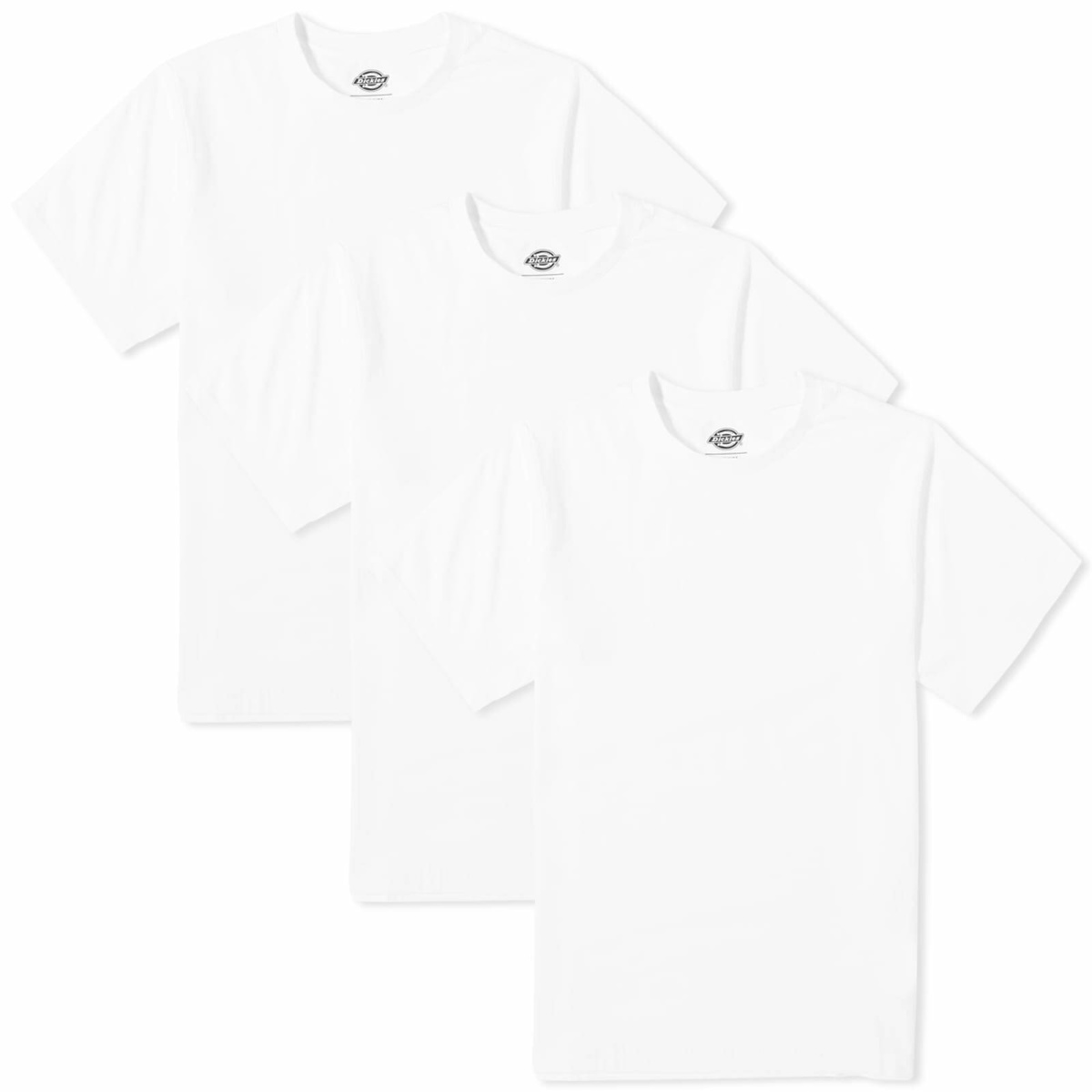 Dickies Men's Regular Fit T-Shirt - 2 Pack in White Dickies Construct