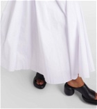 Staud Dena cotton poplin maxi dress