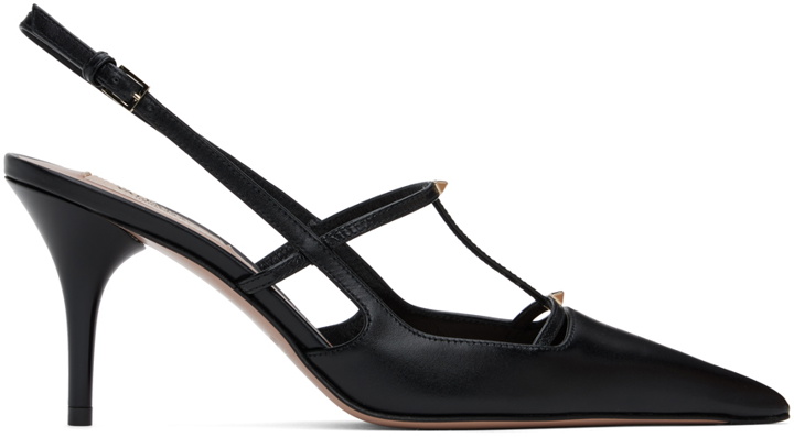 Photo: Valentino Garavani Black Sling Back Heels