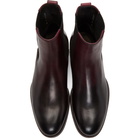 Paul Smith Burgundy Joyce Chelsea Boots