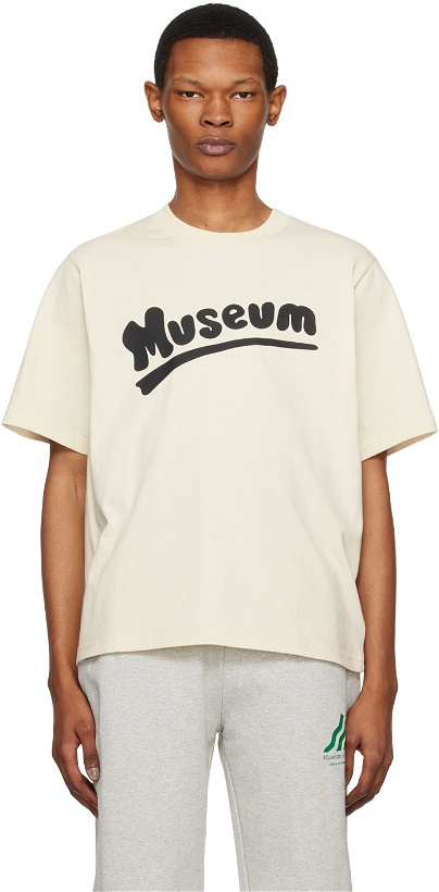 Photo: Museum of Peace & Quiet Off-White Bubble T-Shirt