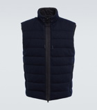 Zegna - Oasi cashmere down vest