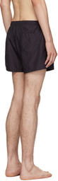 Moschino Black Tailor Teddy Bear Swim Shorts