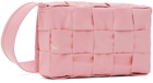 Bottega Veneta Pink Small Cassette Bag