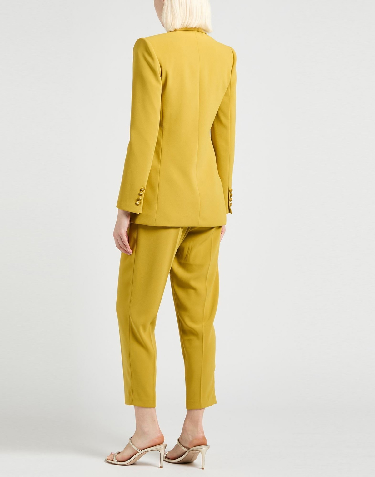 Elisabetta Franchi Womens Suit Mustard