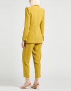 Elisabetta Franchi Womens Suit Mustard