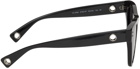 Valentino Garavani Black & White 'VLTN' Squared Sunglasses
