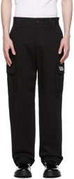 Versace Black 'La Greca' Cargo Pants