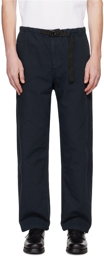 Photo: DANCER Navy Simple Trousers