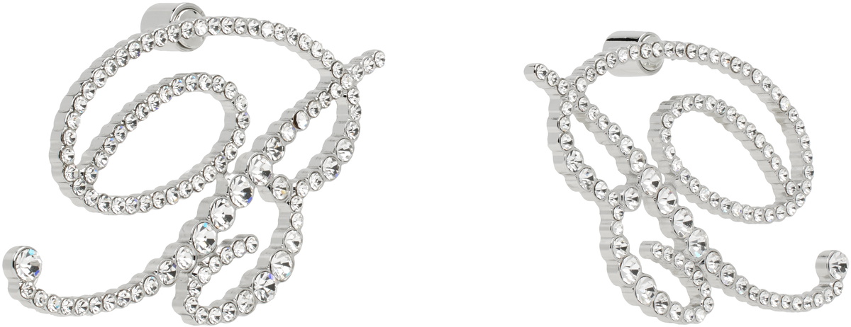 Blumarine Silver 'B' Earrings Blumarine Blumarine Silver 'B' Earrings Blumarine