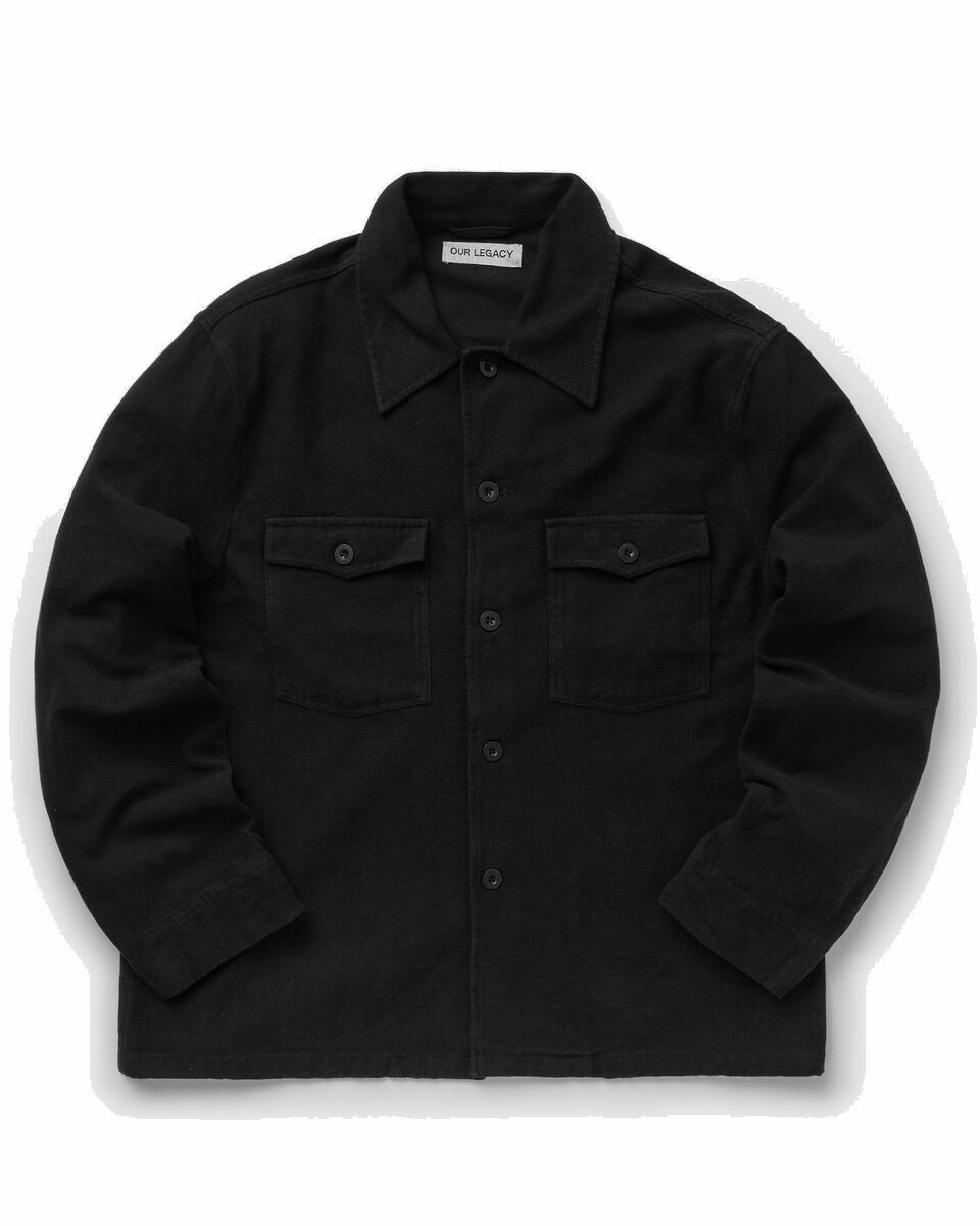 Our Legacy Evening Coach Jacket Black - Mens - Overshirts Our Legacy