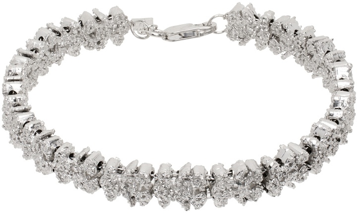 Photo: Veneda Carter SSENSE Exclusive Silver Bear Chain Bracelet