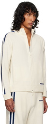 Dsquared2 Off-White Zipped Sweater