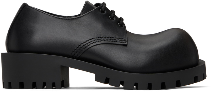 Photo: Balenciaga Black Hummer Derbys