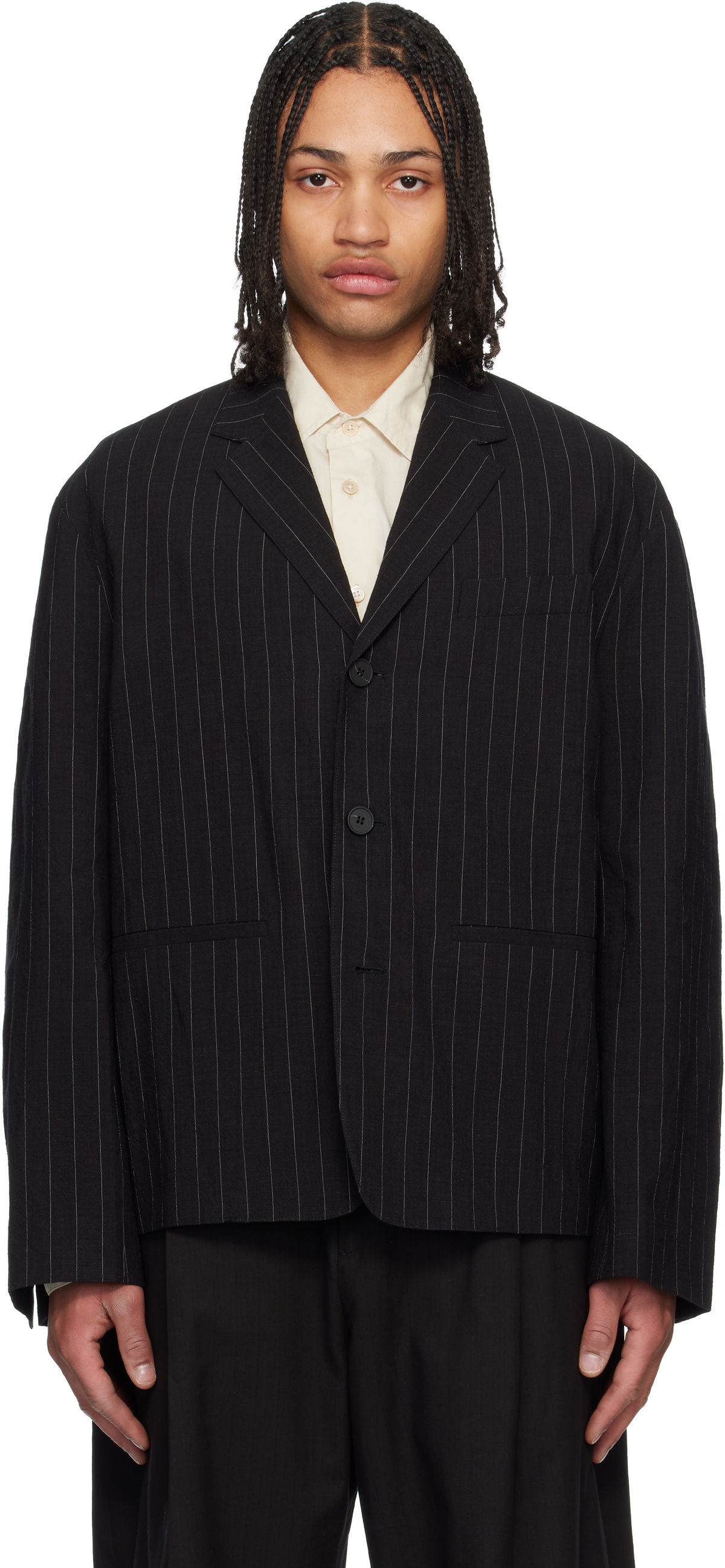 Studio Nicholson Khaki Mizumi Blazer Studio Nicholson