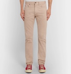 Beams Plus - Slim-Fit Tapered Denim Jeans - Men - Beige