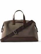 Dunhill - 1893 Leather-Trimmed Canvas Holdall