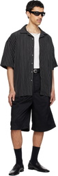 WILLY CHAVARRIA Black Borracho Shorts