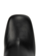 Gianvito Rossi Daisen Vitello 95 Leather Ankle Boots Black