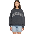 ANINE BING Black Miles New Classic Sweatshirt