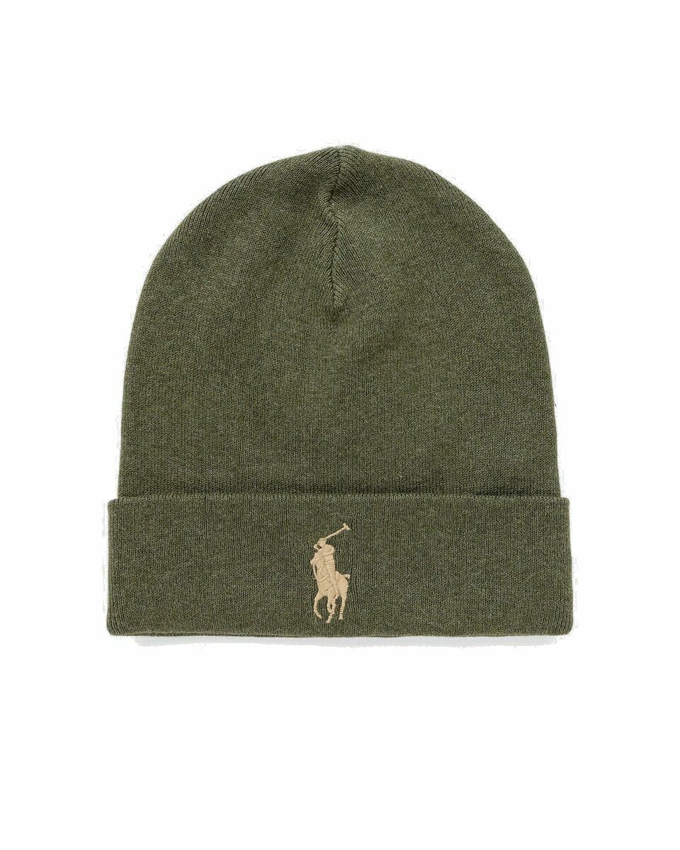 Photo: Polo Ralph Lauren Cold Weather Hat Green - Mens - Beanies