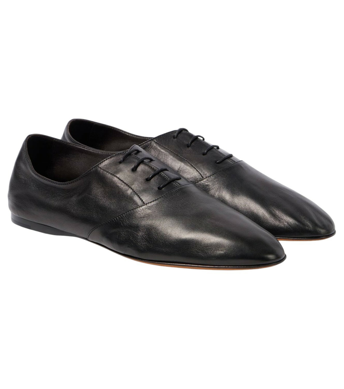 The Row Hereditas leather Oxford shoes The Row