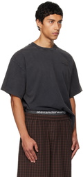 Alexander Wang Gray Short Sleeve T-shirt